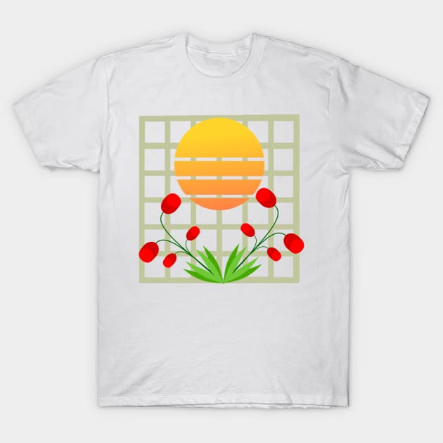 sun roses T-Shirt by jaml-12